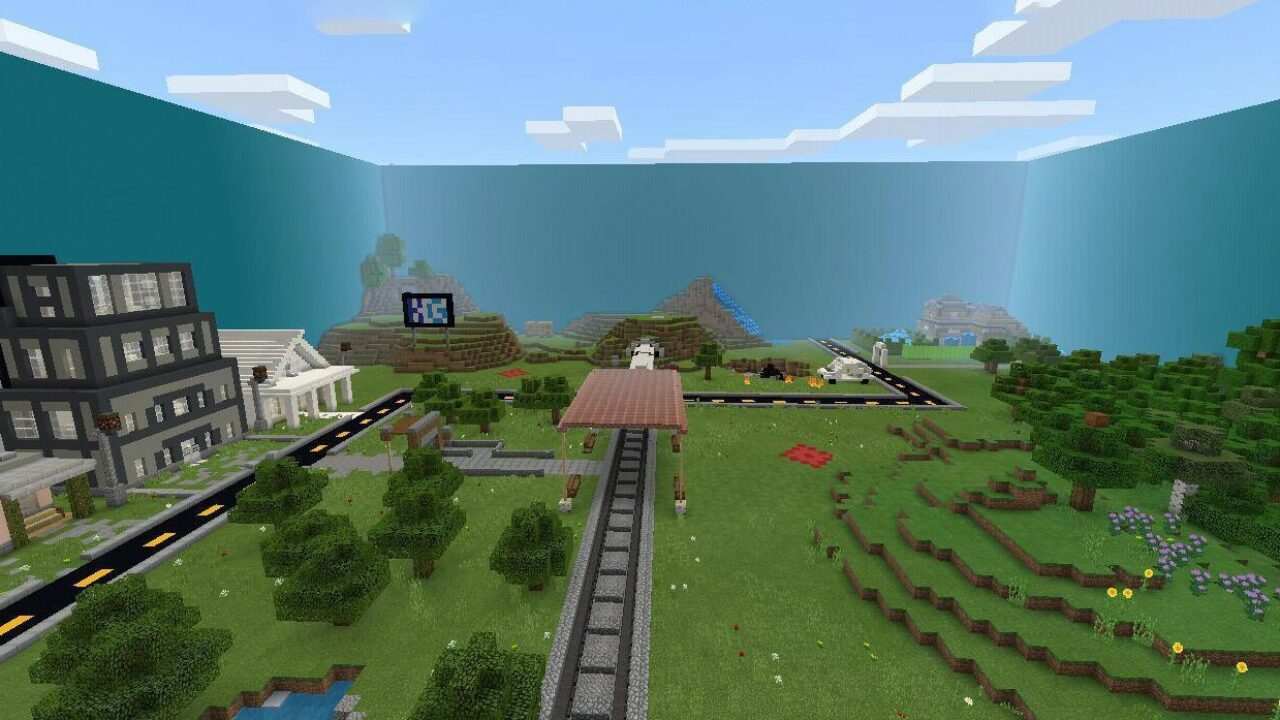 Large location in Bloxnite MCPE Map