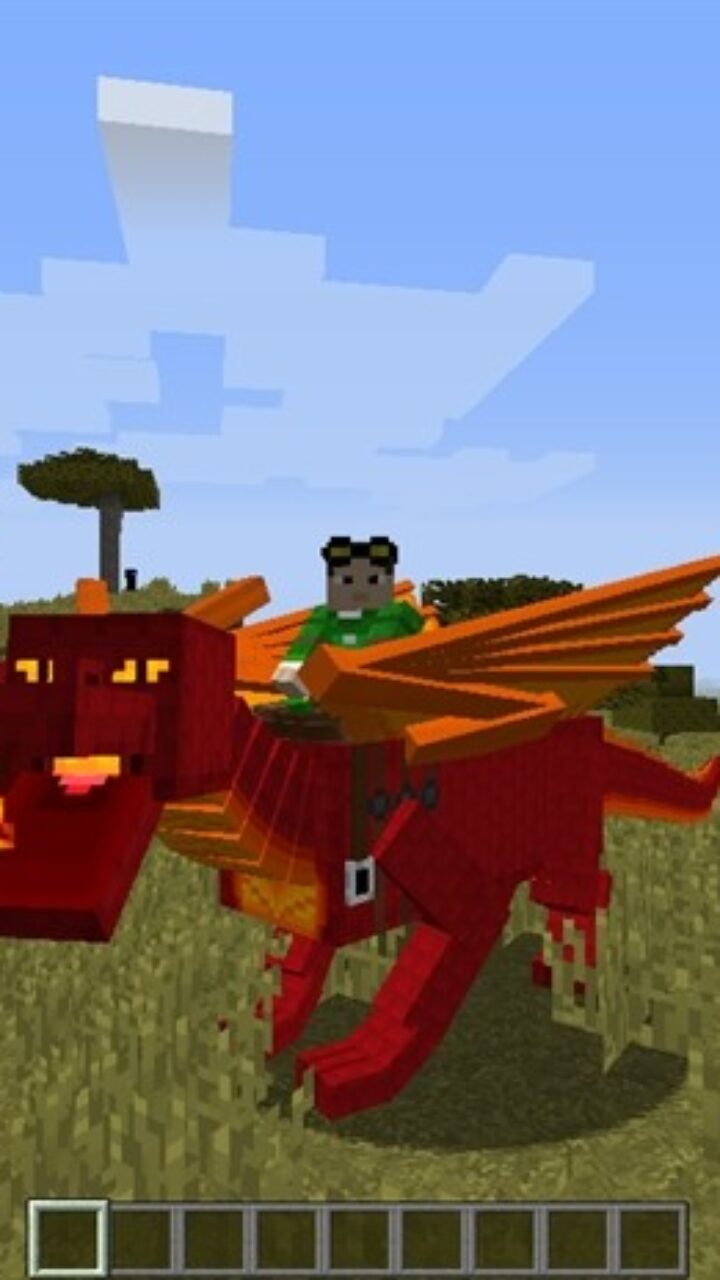 Monsters in Dragon Mount 2 MCPE Mod