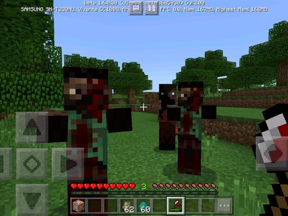 Crafting Dead Mod for Minecraft PE