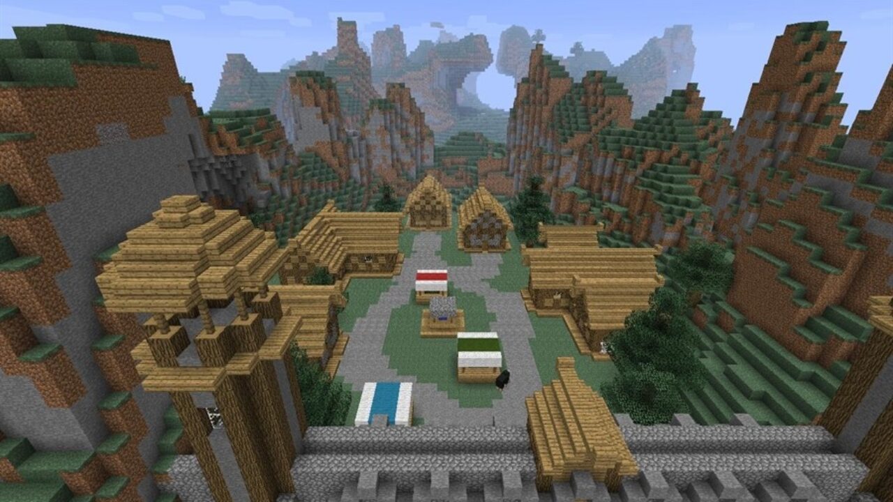 Town in Roleplay MCPE Map