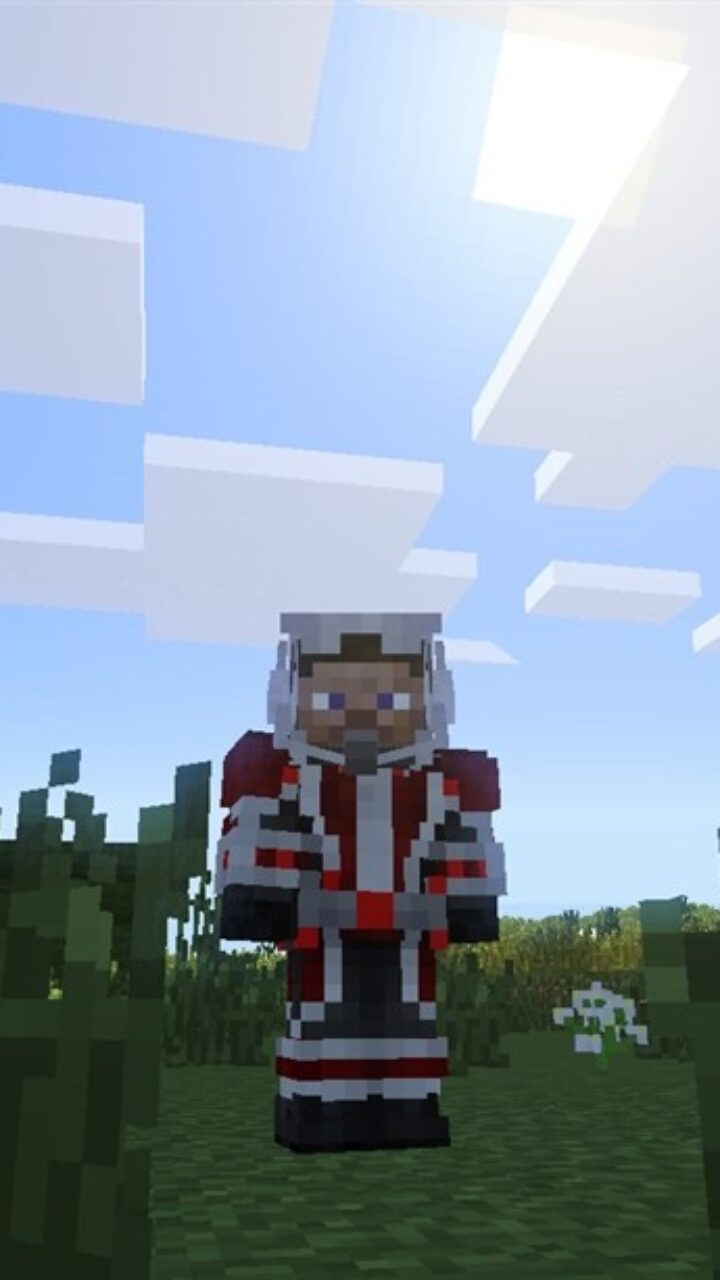 New abilities in Ant-Man MCPE Mod