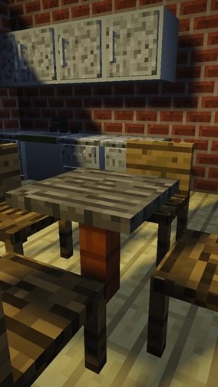 Blocks in Dan's Furniture MCPE Mod