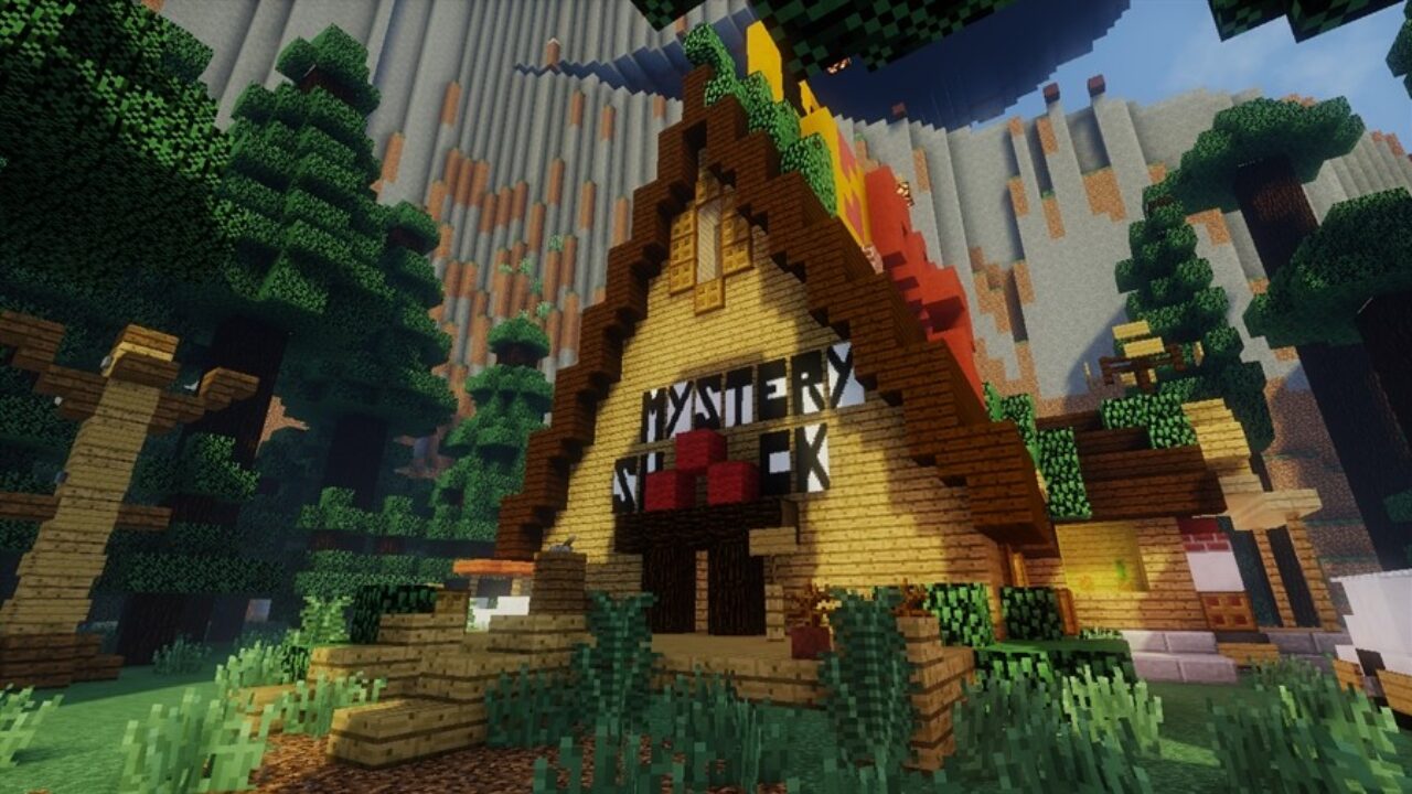 Gravity Falls MCPE Map