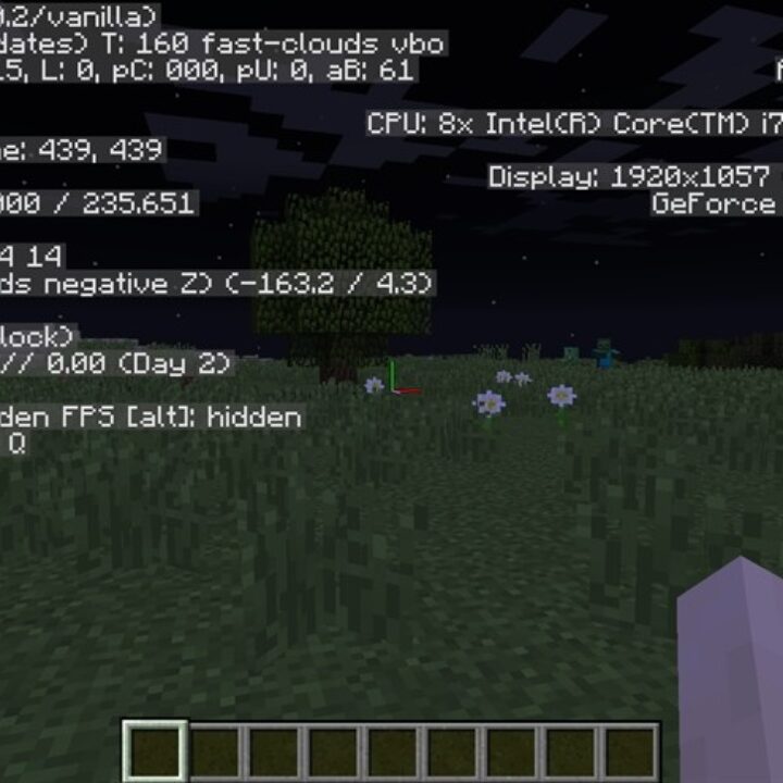 Coordinates Mod for Minecraft PE