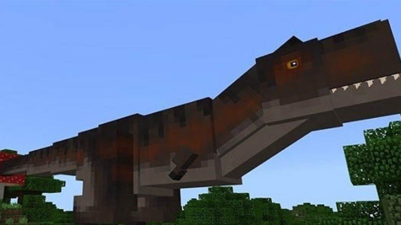 Dino mod for Minecraft PE