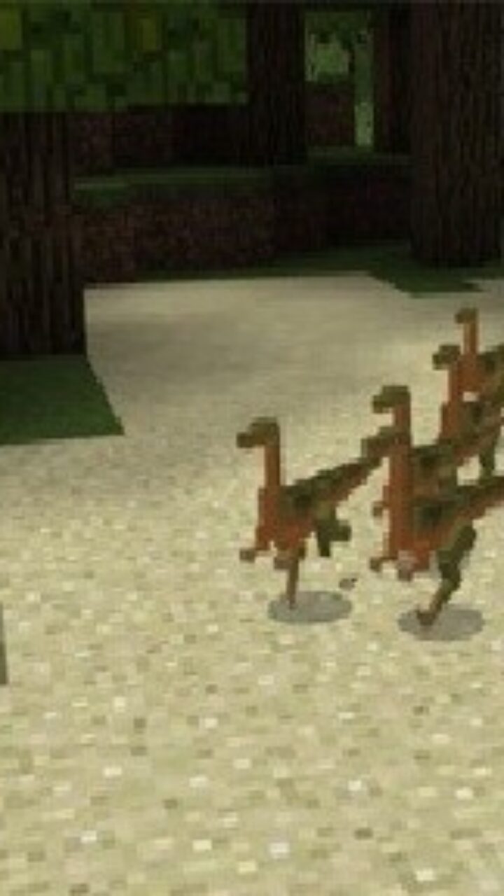 Small Mobs from Dino Mod for Minecraft PE