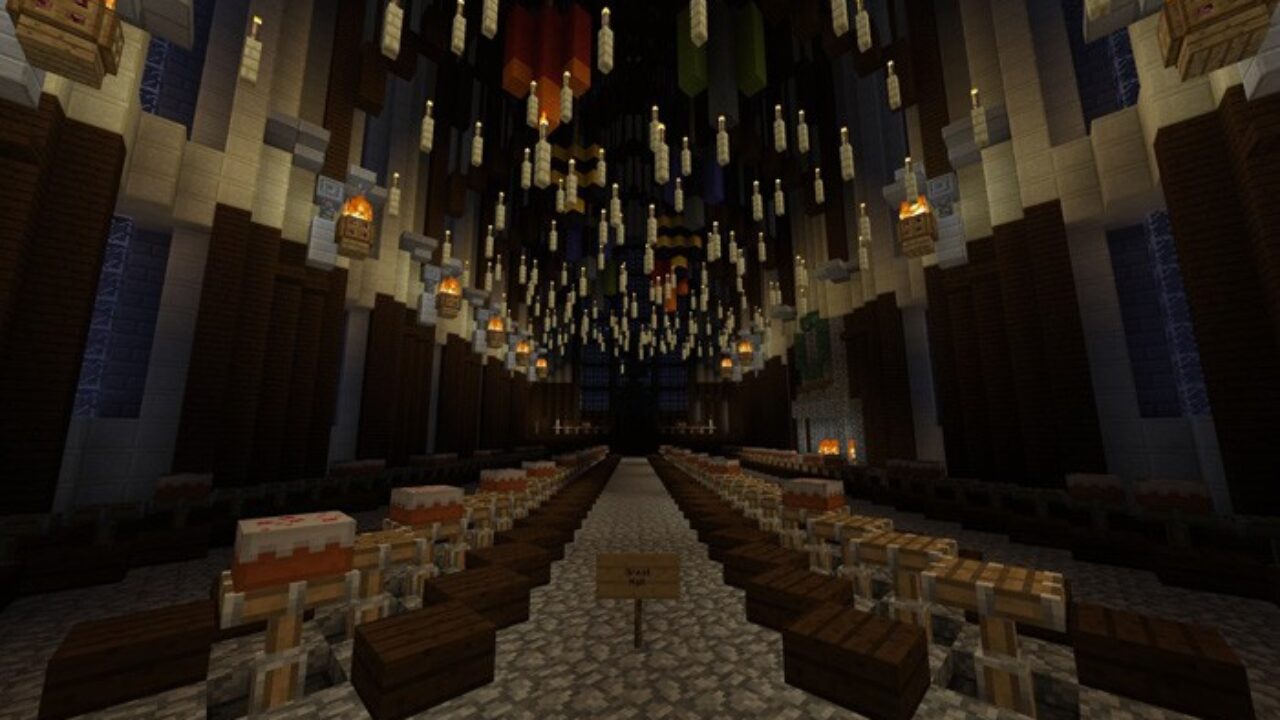 Hogwarts map for Minecraft PE