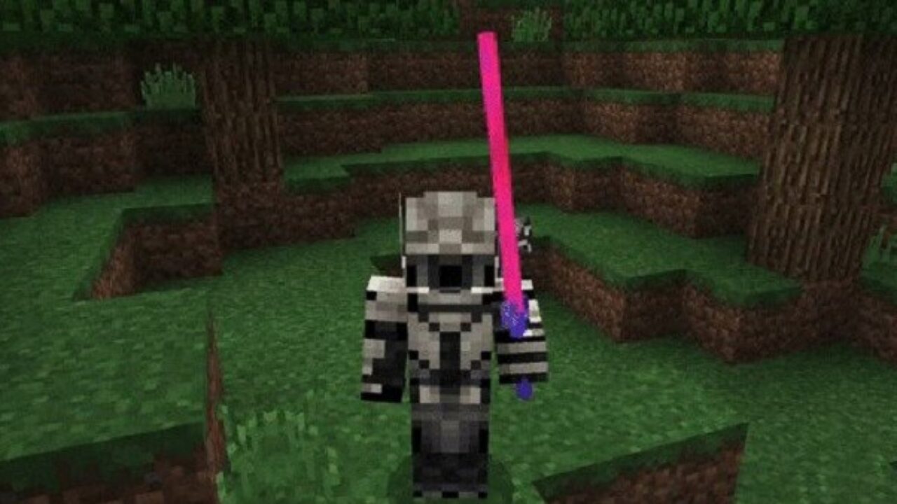 Lightsaber Mod for Minecraft PE