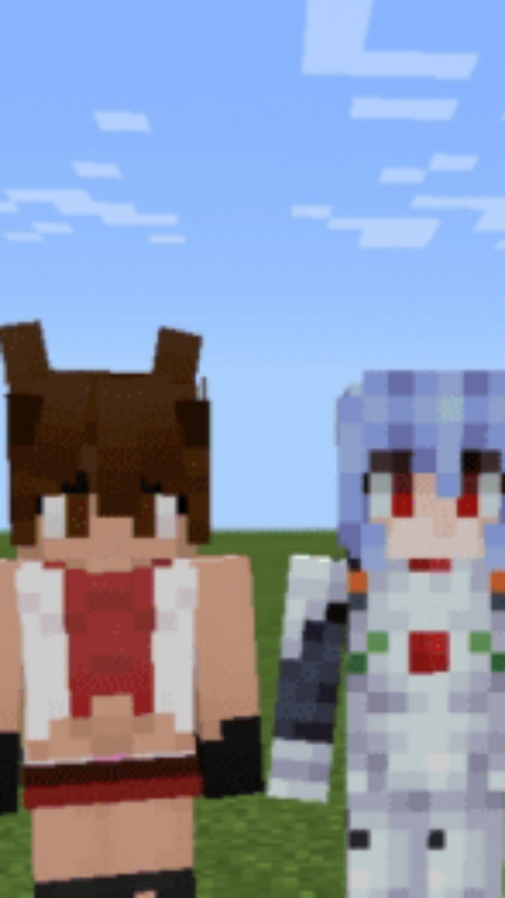 More Mobs from Waifus Mod for Minecraft PE