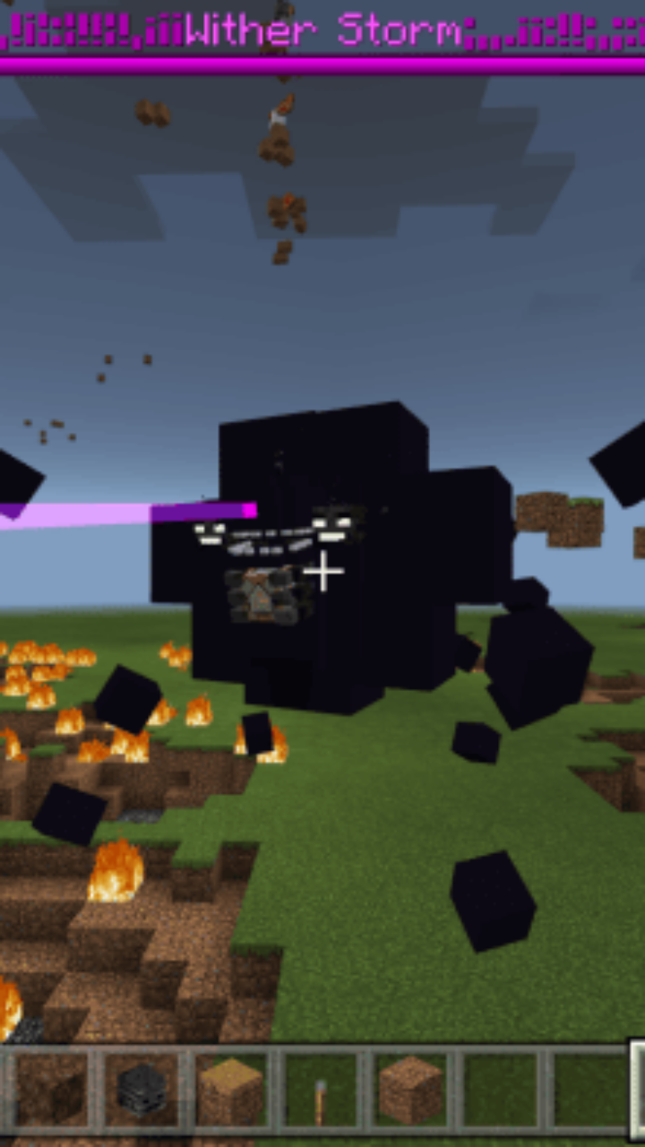 Monster from Wither Storm Mod for Minecraft PE