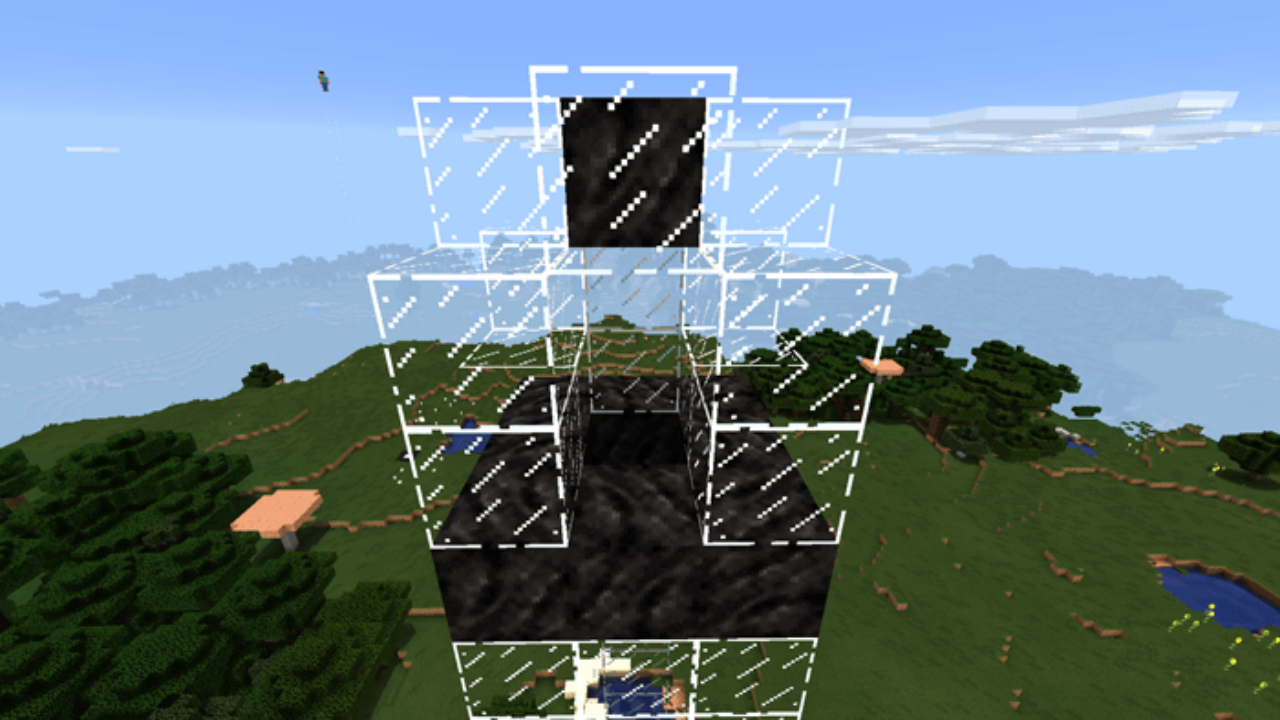 Elevator mod for Minecraft PE