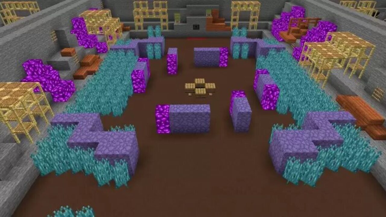 Brawl Stars map for Minecraft PE