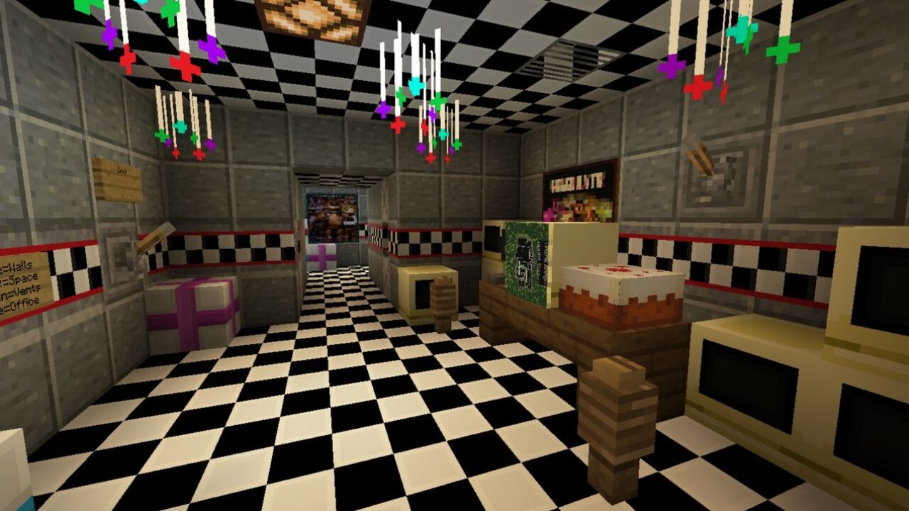 FNAF map for Minecraft PE