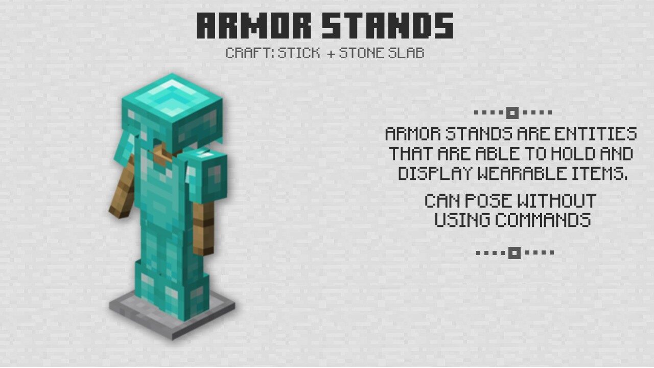 Armor stands