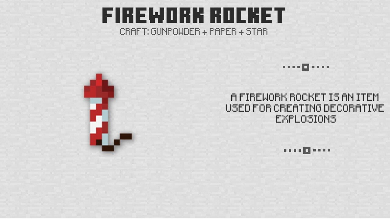 Firework rocket