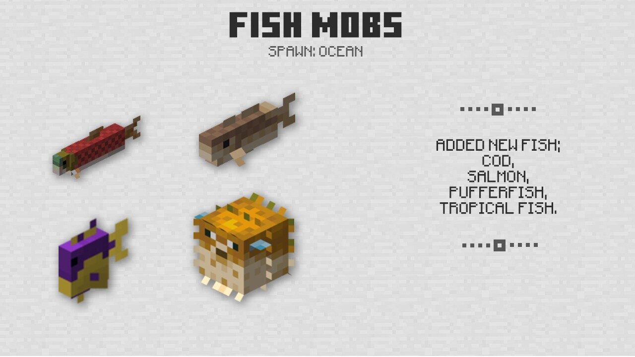 Fish mobs