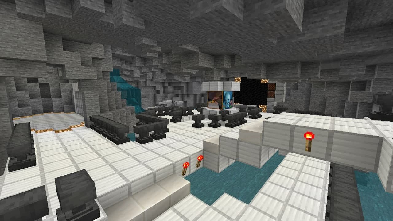 Batcave Map for Minecraft PE