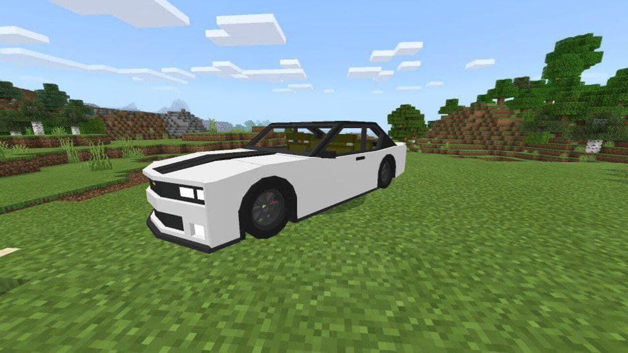 Chevrolet Camaro in Minecraft PE