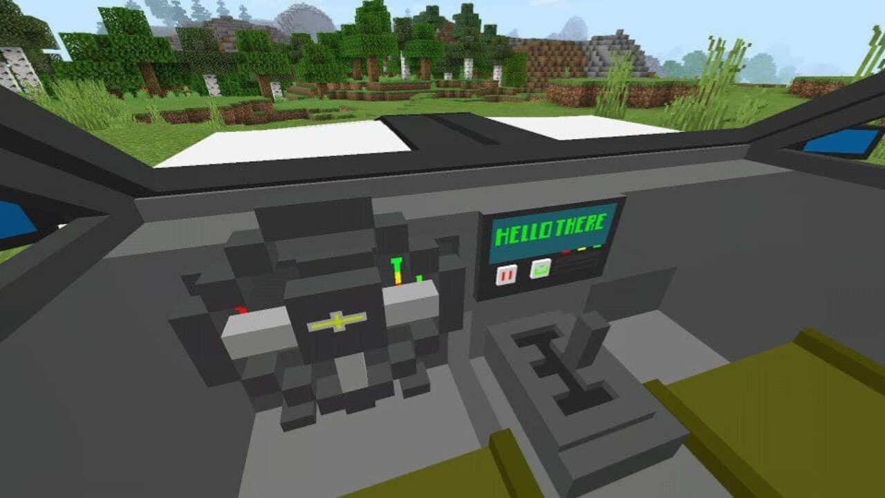 Chevrolet Camaro in Minecraft PE