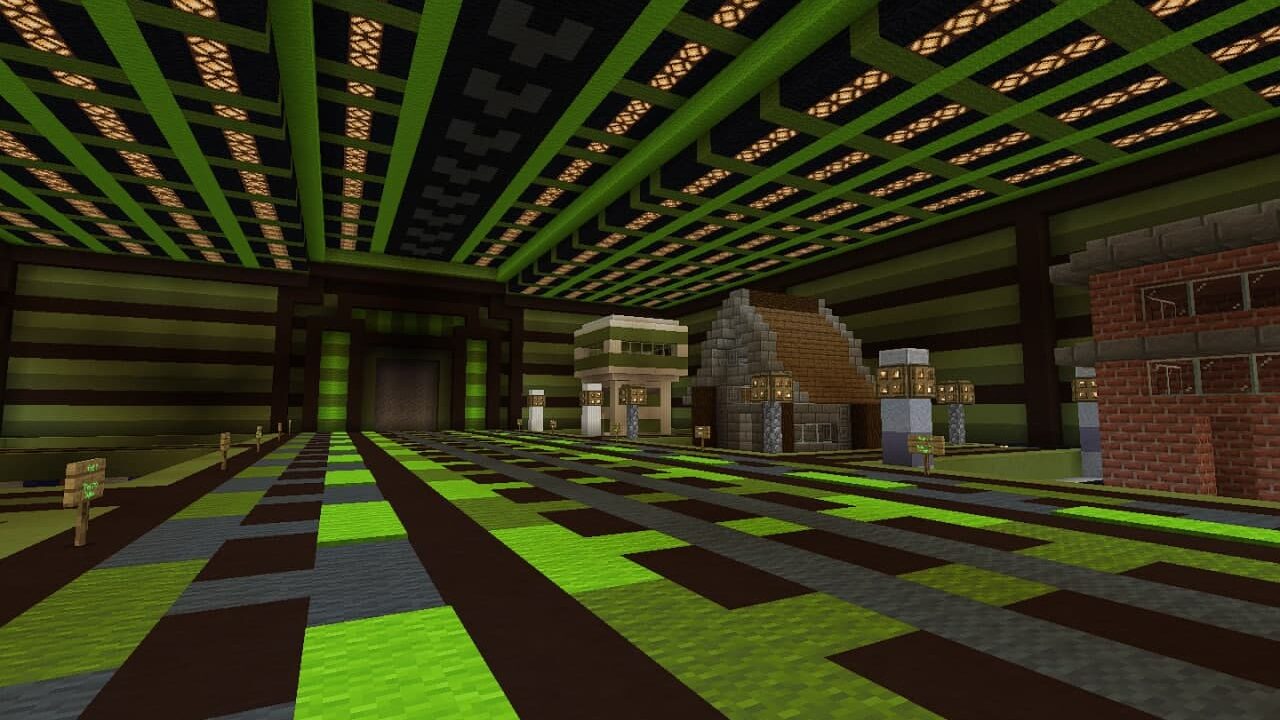 Mega Dropper 5 map in Minecraft PE