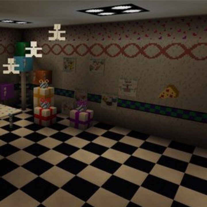 FNAF 2 Map for Minecraft PE