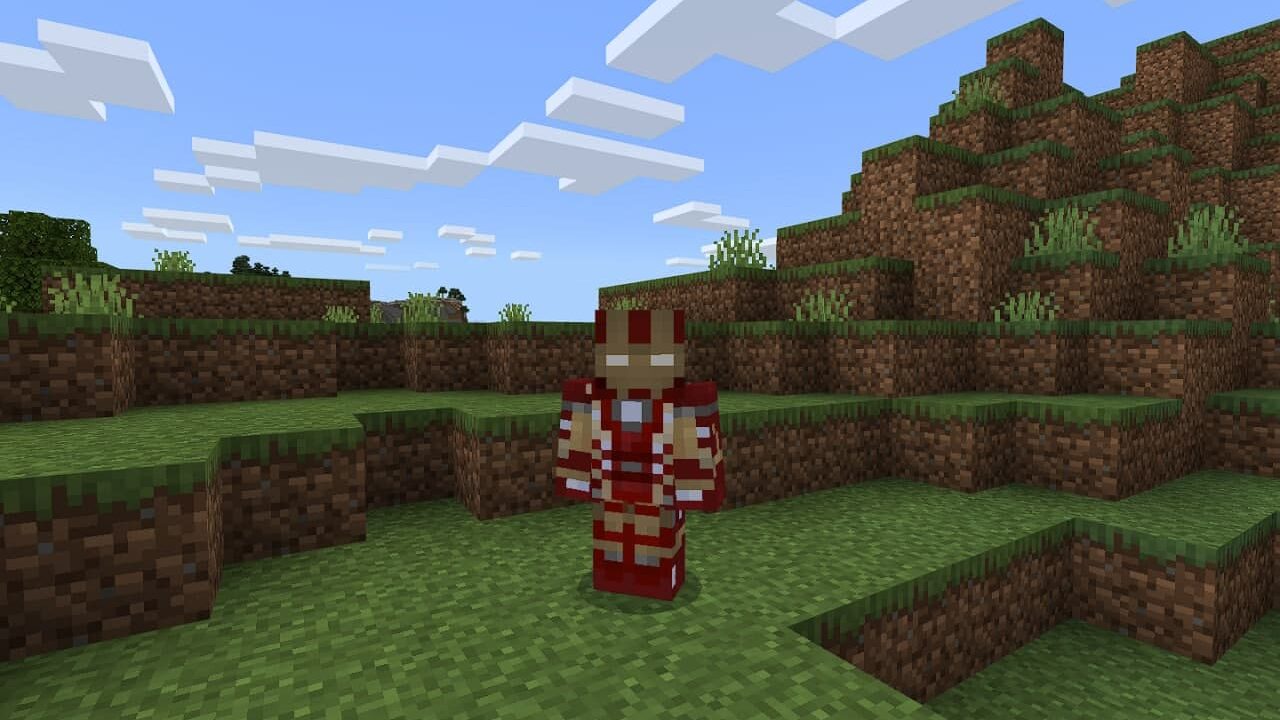 Iron Man Mod for Minecraft PE