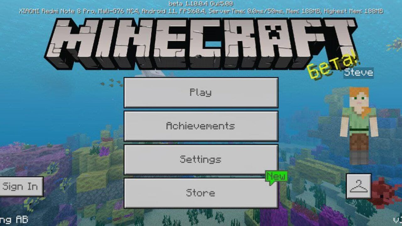 Minecraft PE 1.10.0