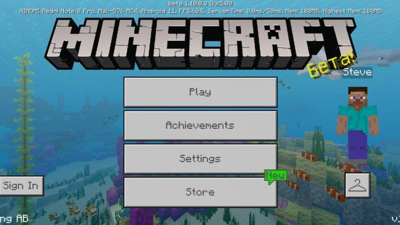 Minecraft PE 1.10.0.3