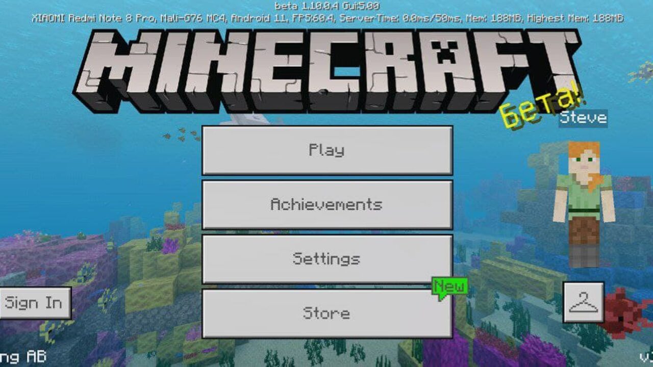 Minecraft PE 1.10.0.4