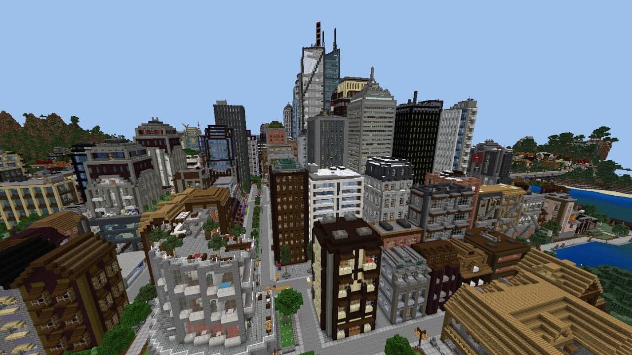 Newisle Map for Minecraft PE