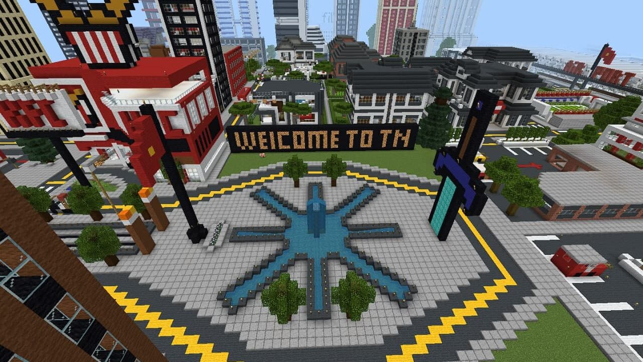 TN City Map for Minecraft PE