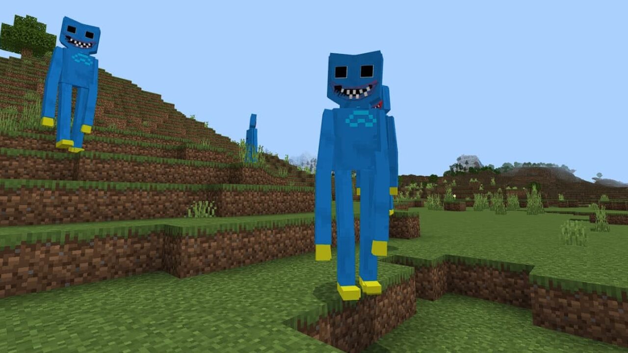 Huggy Wuggy in Minecraft PE