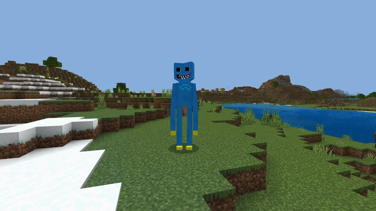 Huggy Wuggy in Minecraft PE