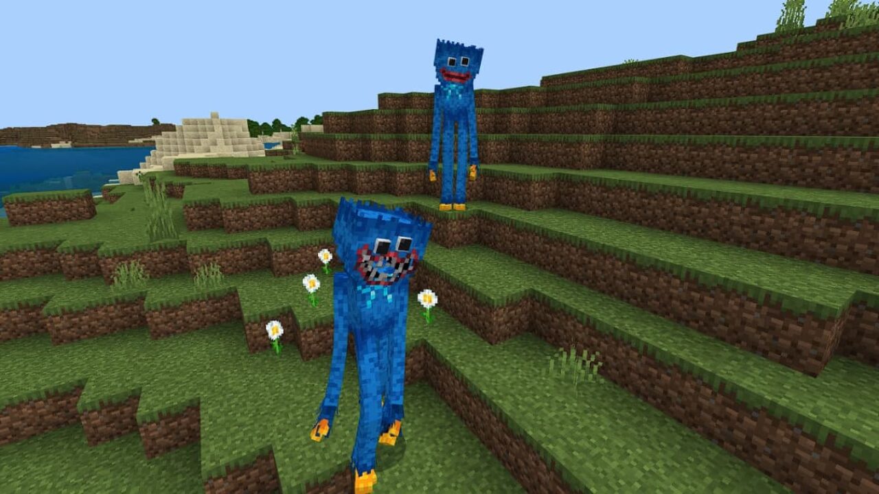 Huggy Wuggy in Minecraft PE