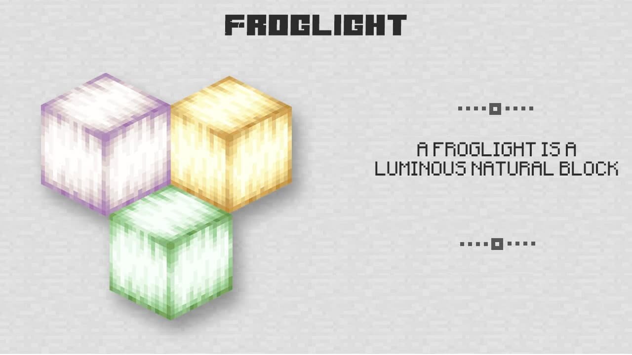 Froglight from Minecraft PE