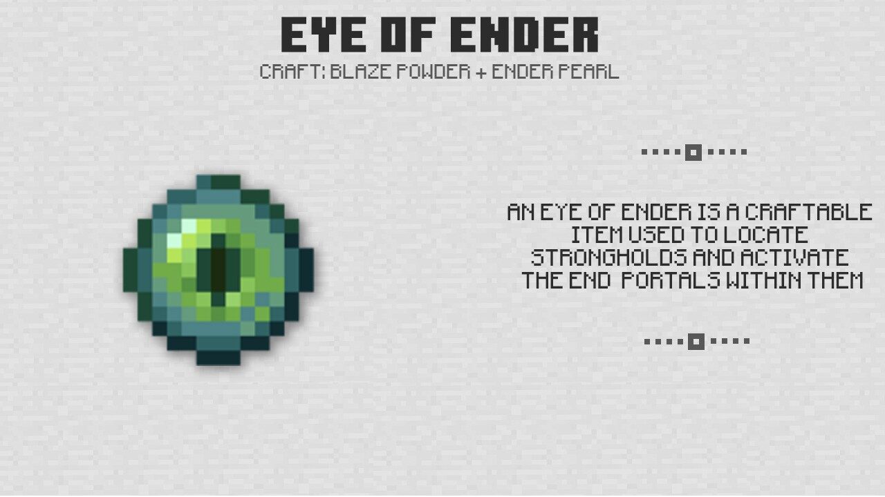 Eye of Ender in Minecraft PE 1.0