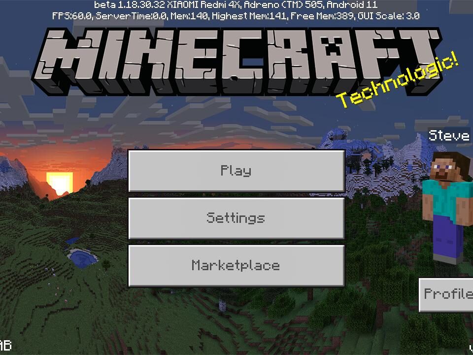 Minecraft PE 1.18.30.32