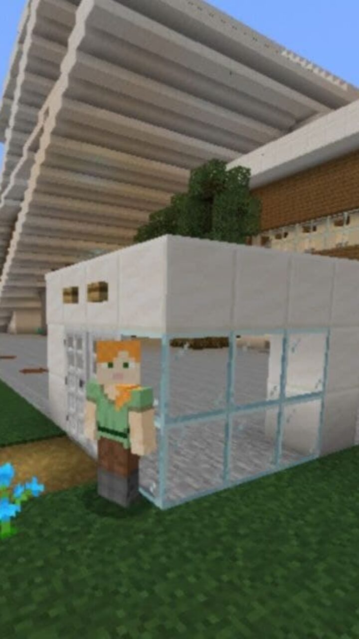 Smart Modern House for Minecraft PE