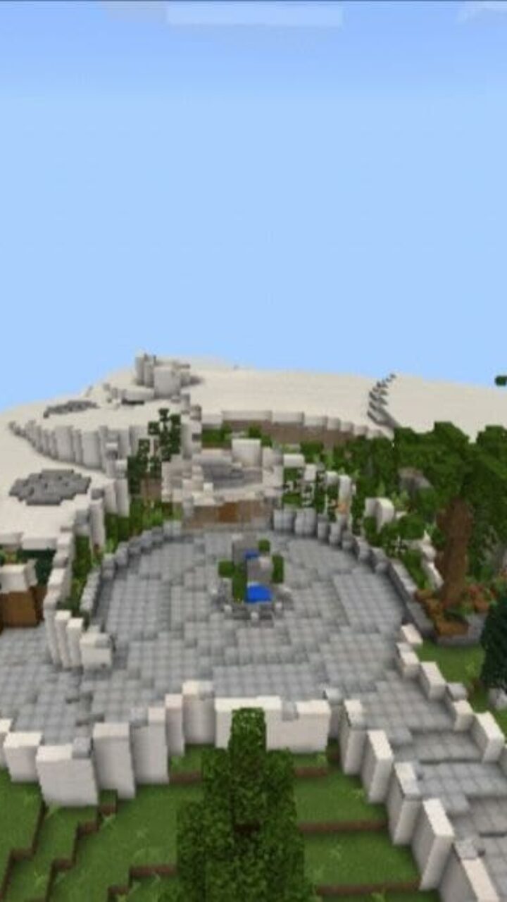 Villa from Mansion Map for Minecraft PE