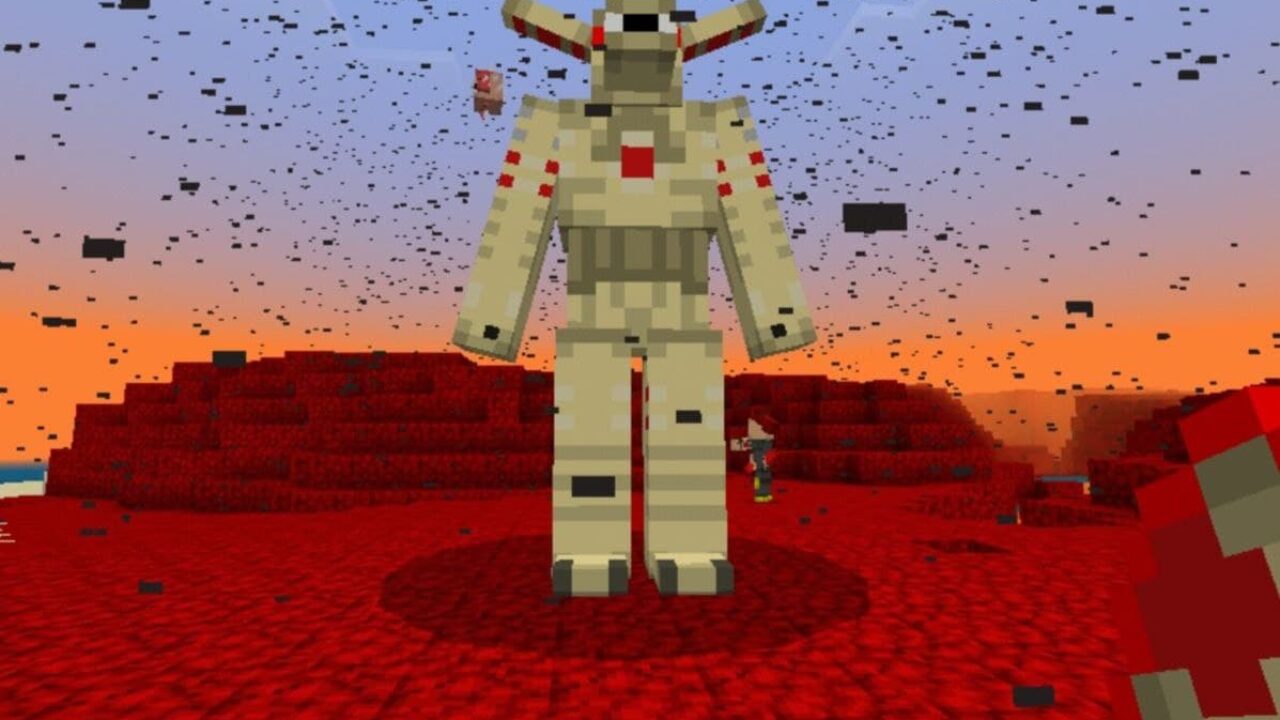 Icon of Sin from Doom Mod for Minecraft PE