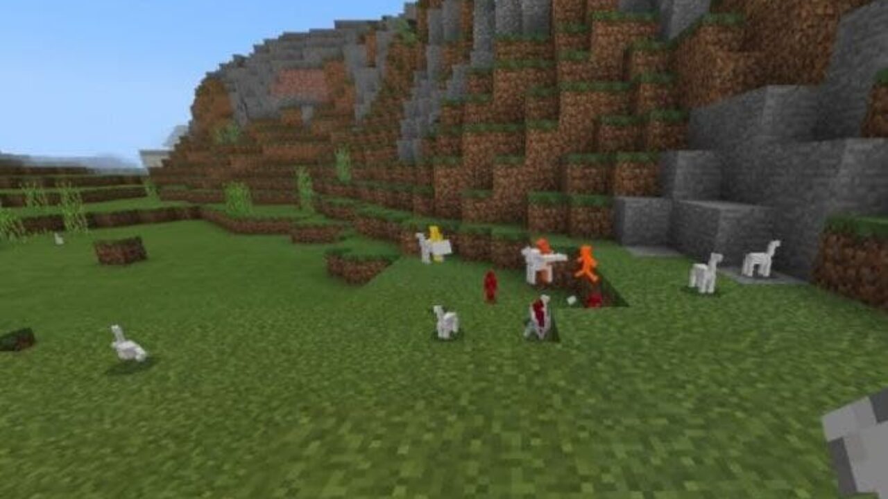 Toy Soldiers from Clay Soldiers Mod for Minecraft PE