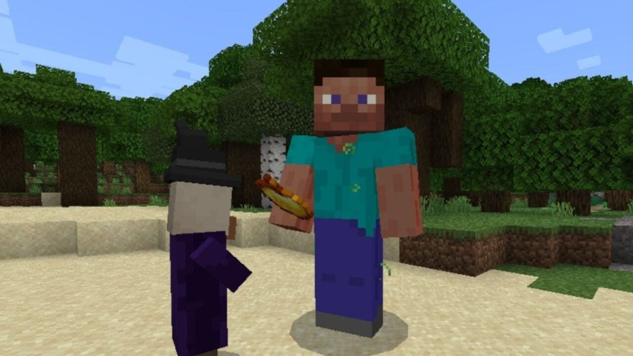 Steve from Baby Mod for Minecraft PE