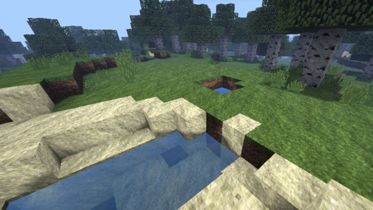 Water from Energy Shaders for Minecraft PE