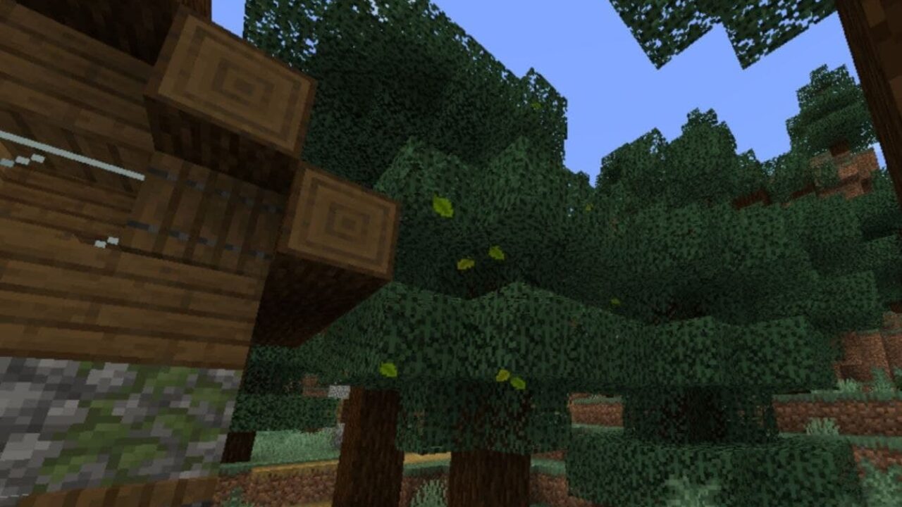 Better Foliage Mod for Minecraft PE