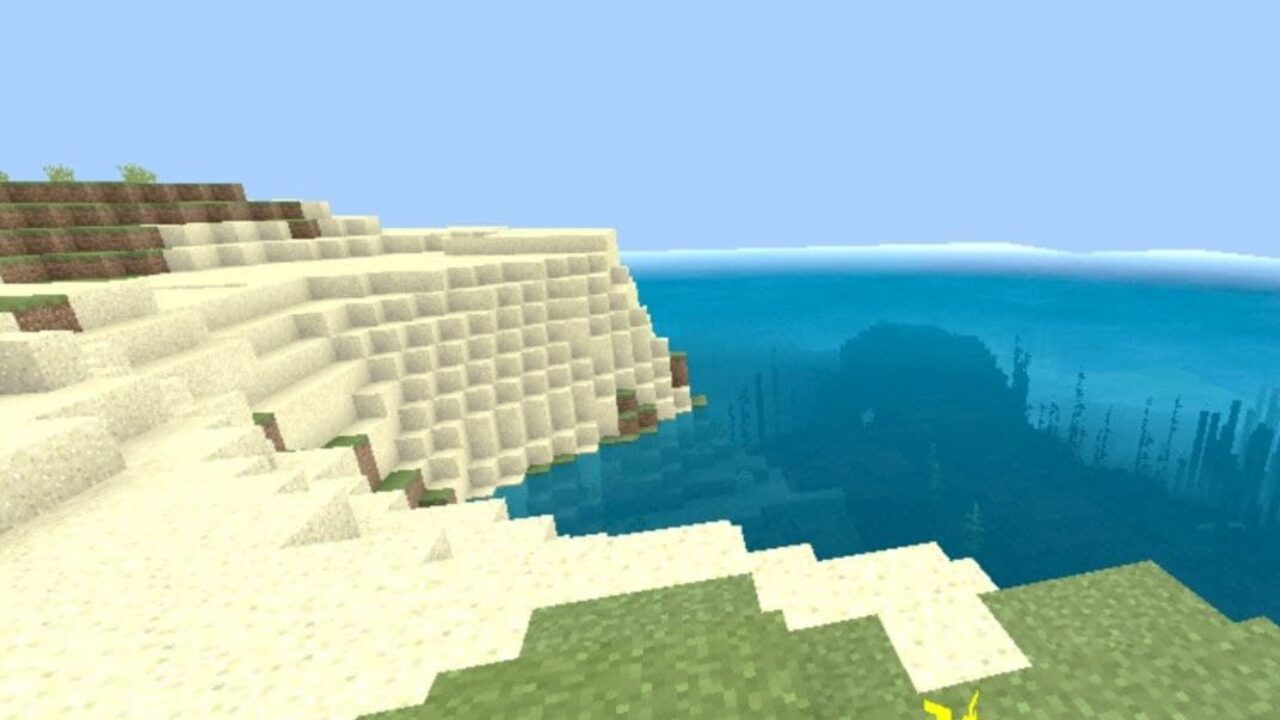 Water from Simple Shader for Minecraft PE