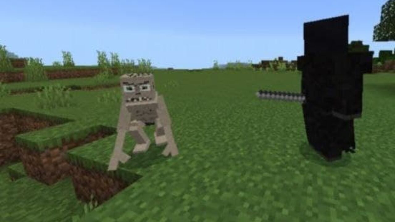 Gollum from Lord of Rings Mod for Minecraft PE