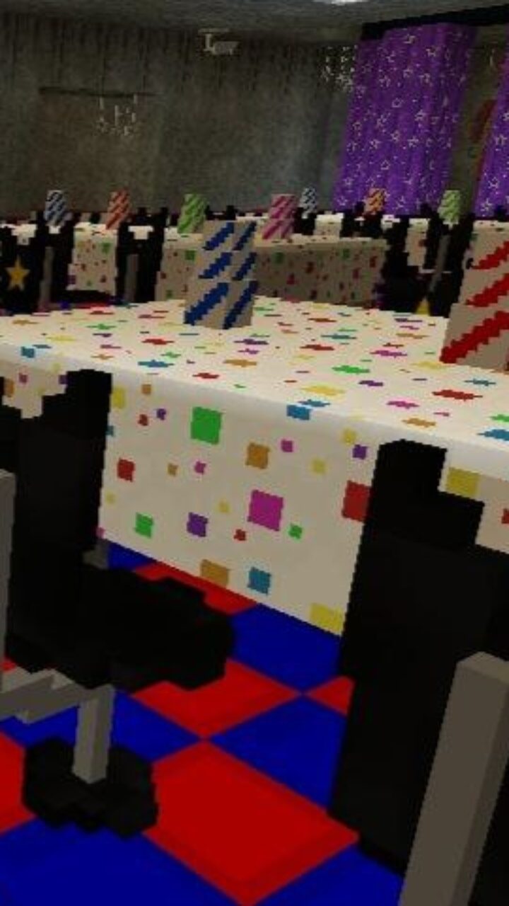 Dinning Room from FNAF 3 for Minecraft PE