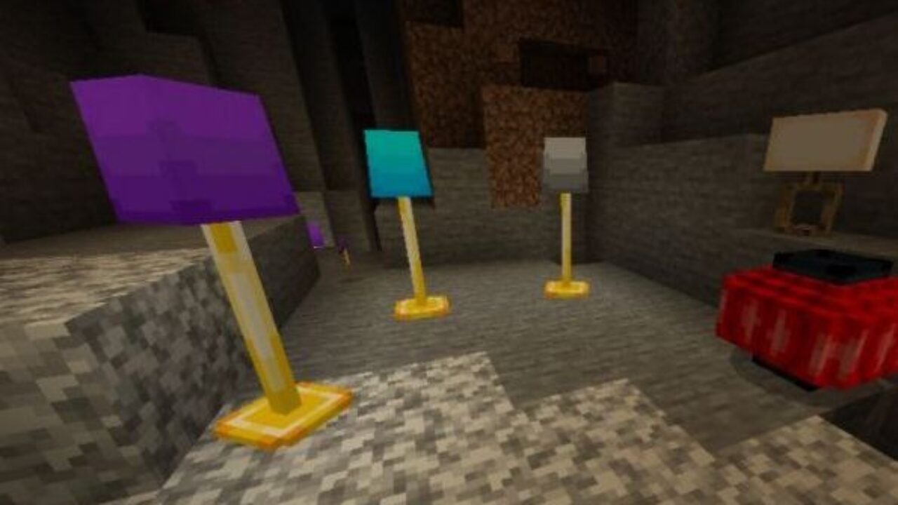 New Items from Lighting Mod for Minecraft PE