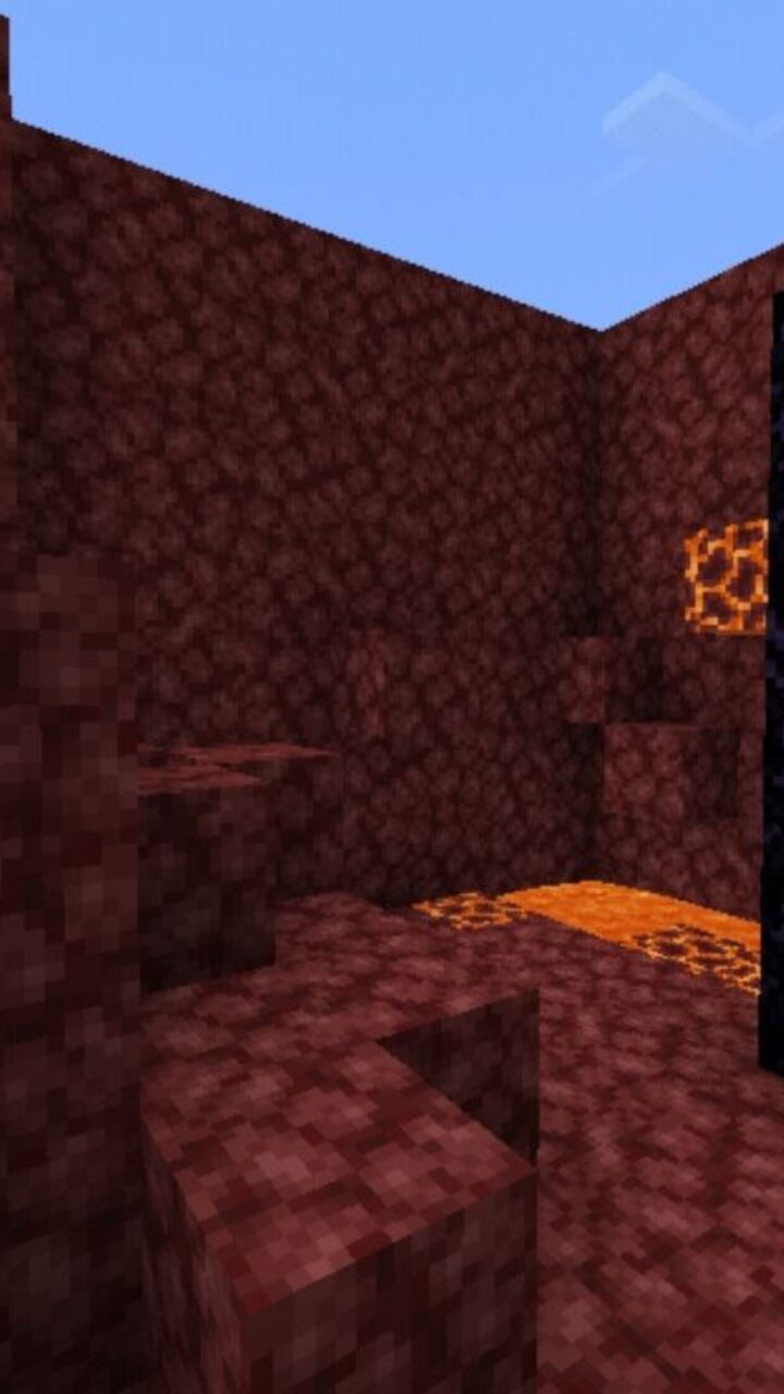 Portal from Nether Map for Minecraft PE