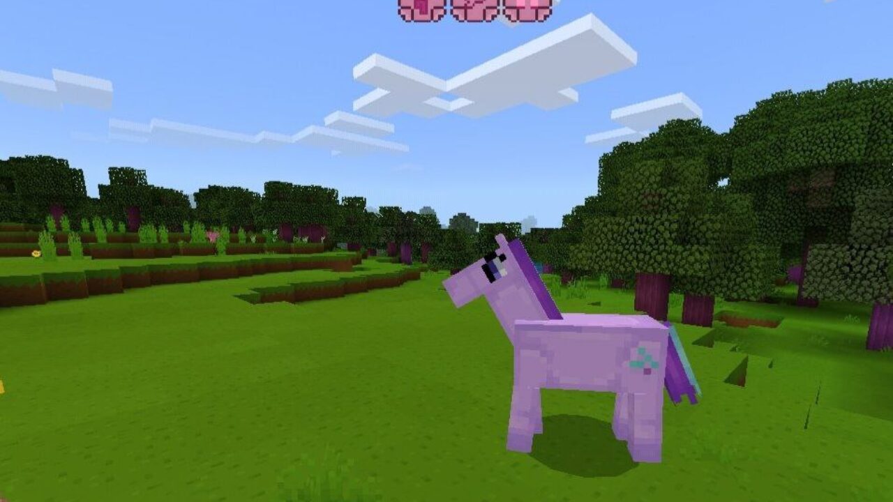 Horse from Kawaii Texture Pack for Minecraft PE